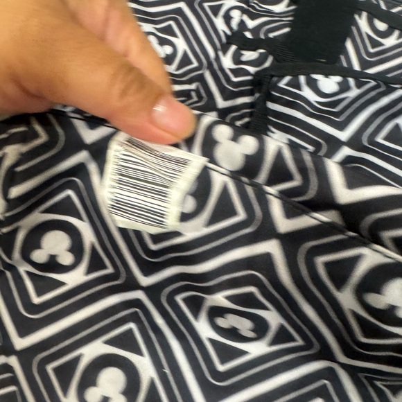 Disney Baby Black and White Patterned Tote Bag - Picture 4 of 7